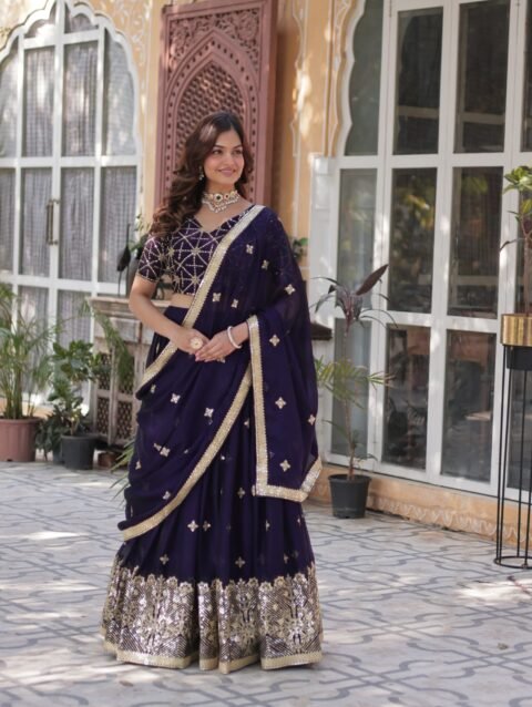 Lehenga Choli Rangoli Silk