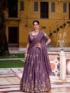 Lagenga Choli Set Chocolate Crush