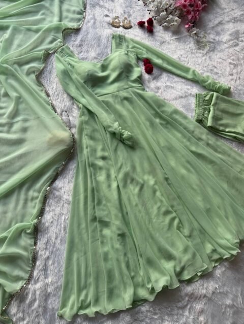 Anarkali Gown Suit Set