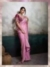 Saree Velvet Satin