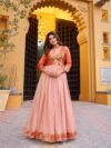 Gown Vichitra Silk