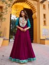 Gown Vichitra Silk