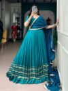 Lehenga Choli Set Chanderi